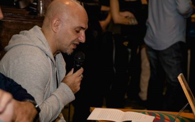 José María Brindisi en la presentación de "Pinturitas":