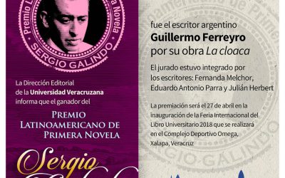 Premio Sergio Galindo – Universidad Veracruzana. México.