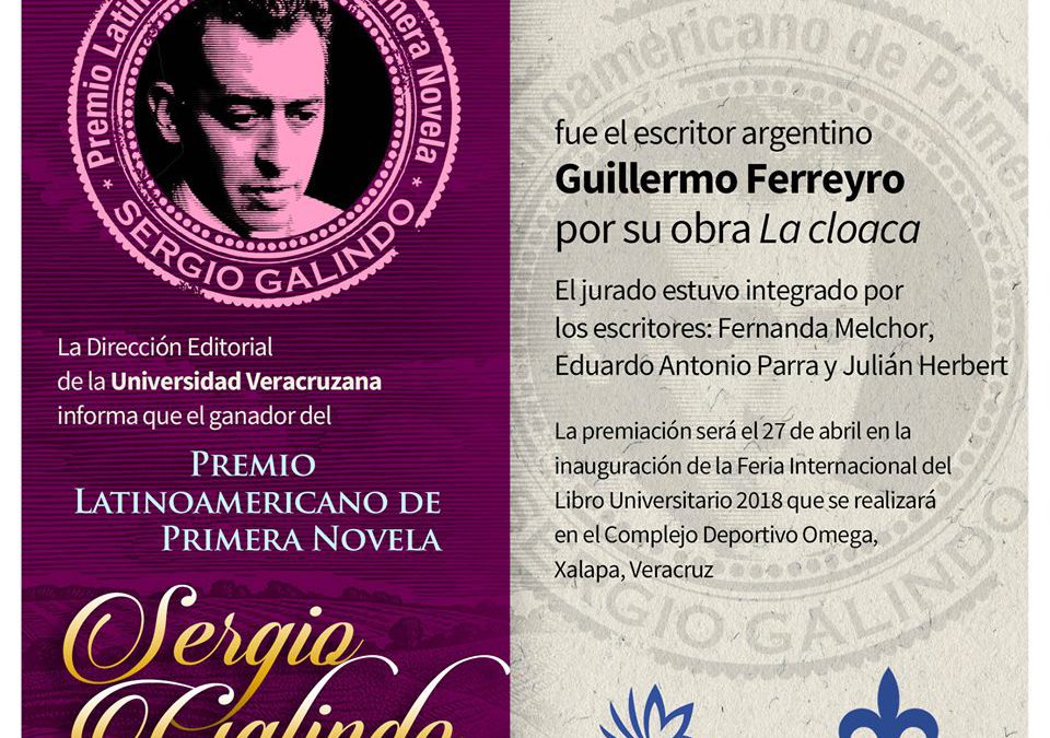 Premio Sergio Galindo – Universidad Veracruzana. México.