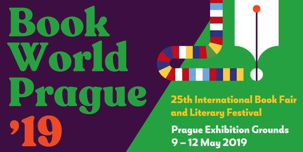 Flyer Feria del libro de Praga con la participación de Guillermo Ferreyro