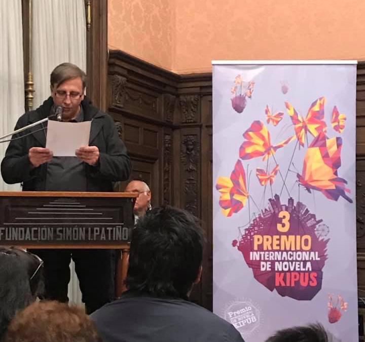 Acto de Premiación, Certamen Internacional de novela Kipus